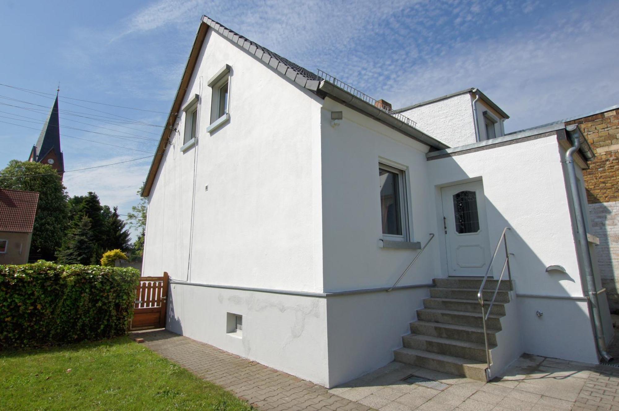 Ferienhaus Halbritter Pouch Exteriér fotografie